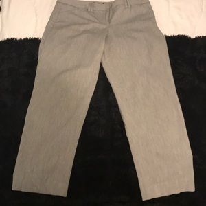 Light Gray Express Editor Ankle Pants